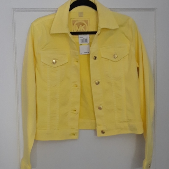Michael Kors Denim Jacket Nwt 